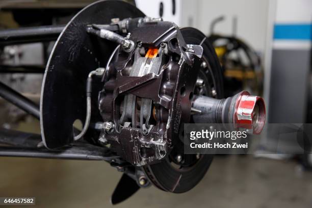 Rear brake system, FIA Formula 3 European Championship Test Red Bull Ring Spielberg - 8. - 9. April 2014