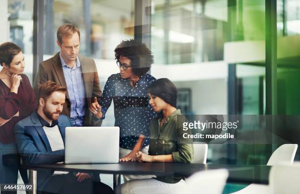 all the information they need for a productive collaboration - teamwork stock pictures, royalty-free photos & images