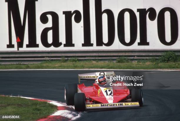 Formel 1, Grand Prix Belgien 1978, Zolder, Gilles Villeneuve, Ferrari 312T3 www.hoch-zwei.net , copyright: HOCH ZWEI / Ronco