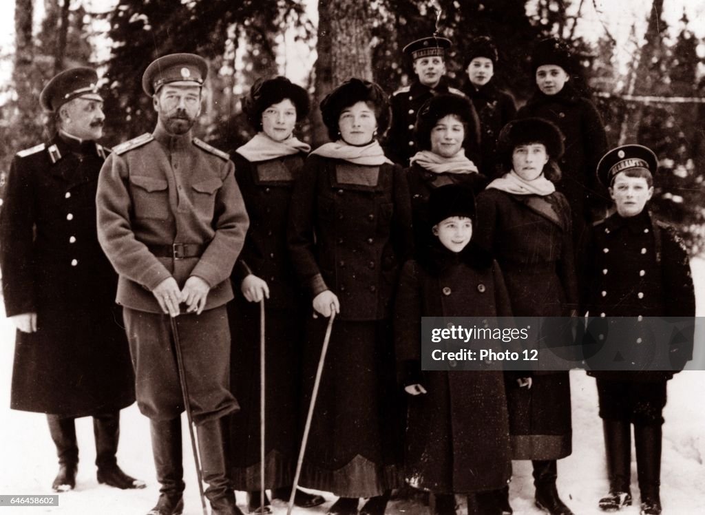 Photograph of Tsar Nicholas II from the Russian Royal Family.