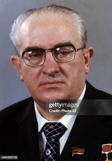 Yuri Vladimirovich Andropov 1914 aEi 9 February 1984)Soviet politician and the General Secretary of the Communist Party of the Soviet Union from 12...