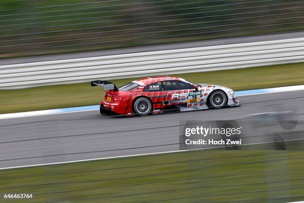 German touring cars championship 2014, test drives at Hockenheim, Audi Sport Audi RS 5 DTM , Edoardo Mortara