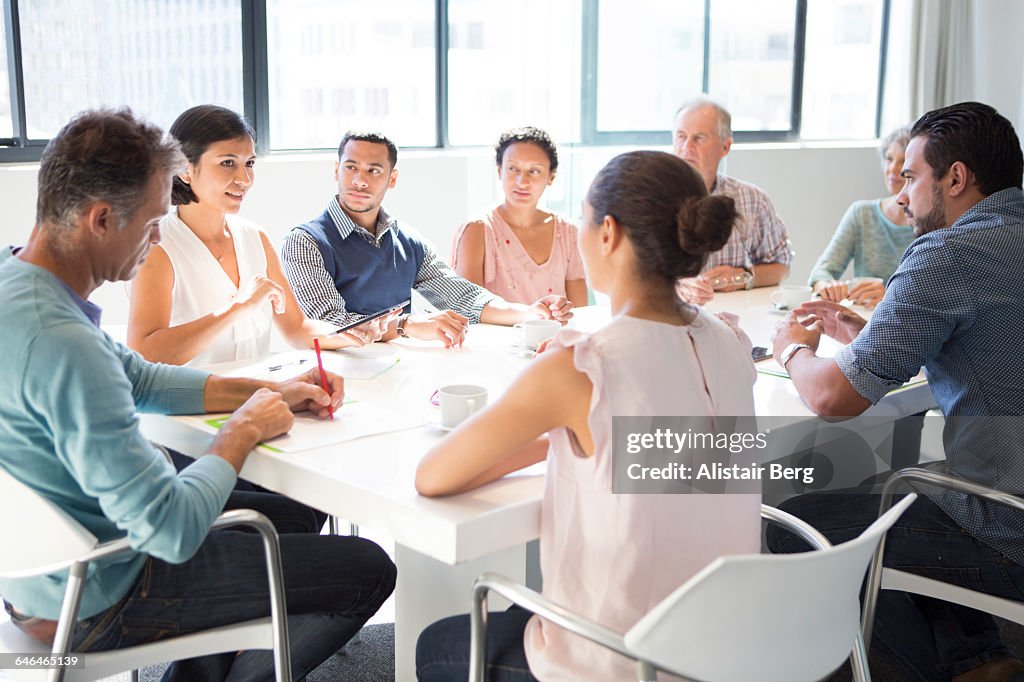 Business people in a meeting