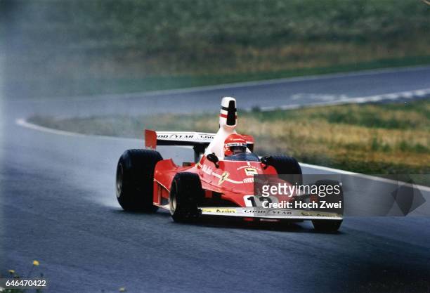 Formel 1, Grand Prix Oesterreich 1975, Oesterreichring, Niki Lauda, Ferrari 312T www.hoch-zwei.net , copyright: HOCH ZWEI / Ronco