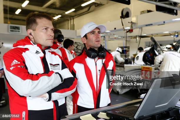 Hours of Silverstone, Porsche Team: Porsche Teamchef Andreas Seidl, Romain Dumas