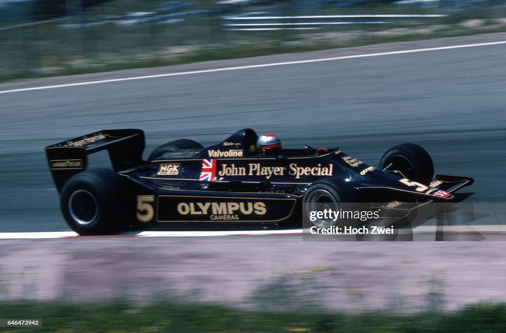 Formel 1, Grand Prix Spanien 1978, Jarama, 04.06.1978 Mario Andretti, Lotus-Ford 79 www.hoch-zwei.net , copyright: HOCH