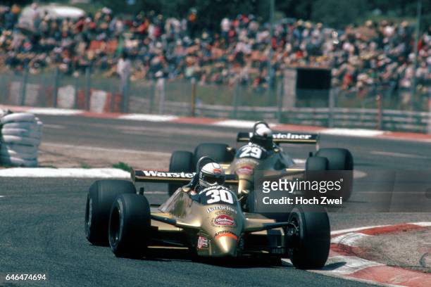 Formel 1, Grand Prix Frankreich 1980, Paul Ricard, Jochen Mass, Arrows-Ford A3 Riccardo Patrese, Arrows-Ford A3 www.hoch-zwei.net , copyright: HOCH...