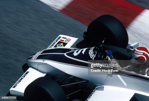 Formel 1, Grand Prix Monaco 1981, Monte Carlo, Nelson Piquet, Brabham-Ford BT49C www.hoch-zwei.net , copyright: HOCH ZWEI / Ronco