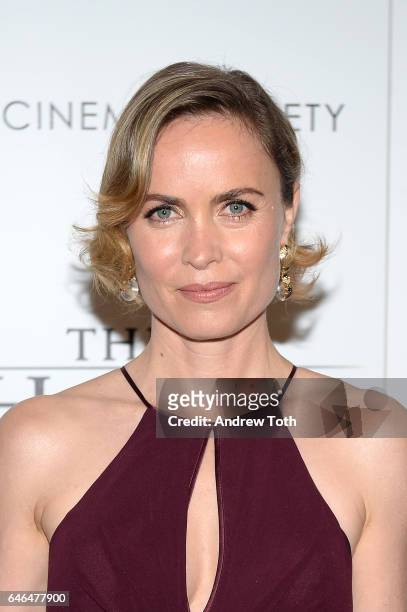 Radha Mitchell attends the world premiere of "The Shack" hosted by Lionsgate at Museum of Modern Art on February 28, 2017 in New York City.