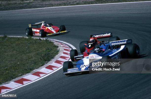 Formel 1, Grand Prix Niederlande 1978, Zandvoort, Jacques Laffite, Ligier-Matra JS9 Niki Lauda, Brabham-Alfa Romeo BT46 Carlos Reutemann, Ferrari...