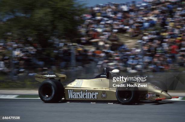 Formel 1, Grand Prix Spanien 1980, Jarama, Jochen Mass, Arrows-Ford A3 www.hoch-zwei.net , copyright: HOCH ZWEI / Ronco