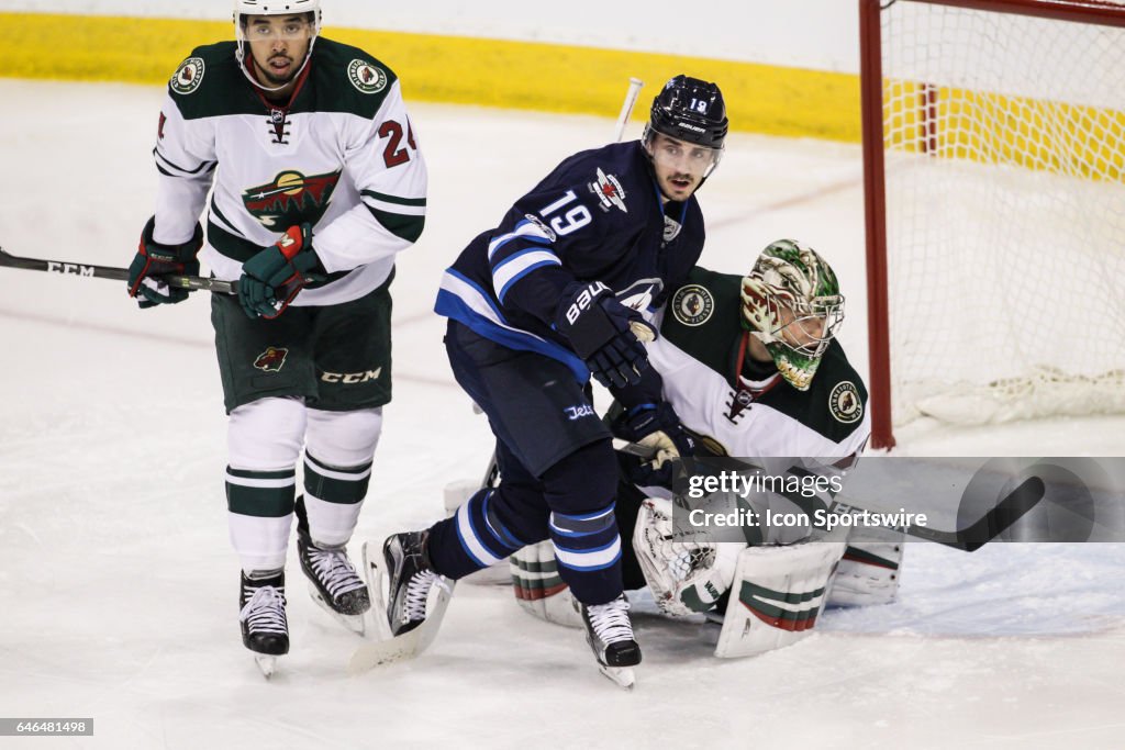 NHL: FEB 28 Wild at Jets