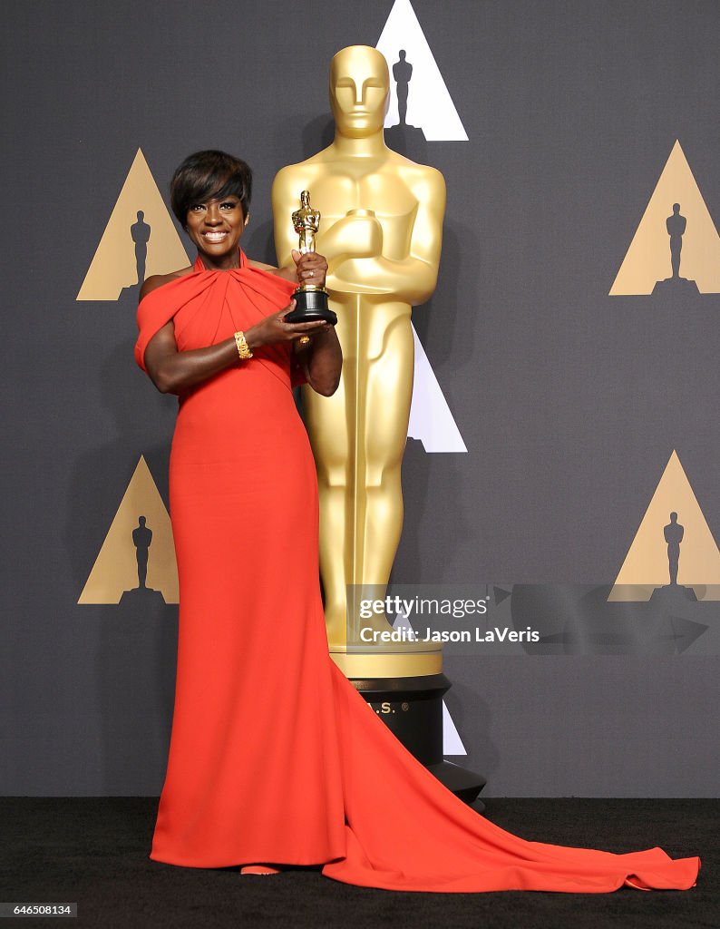 89th Annual Academy Awards -  Press Room