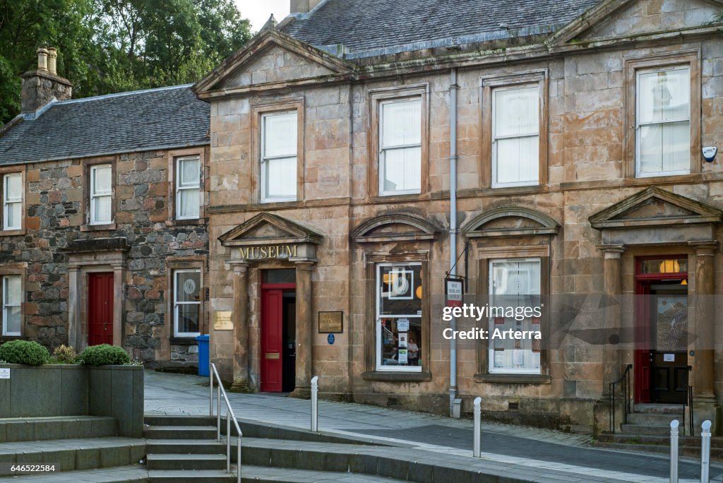 Entrance of the West Highland Museum.