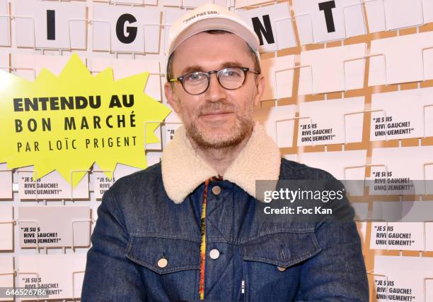 Loic Prigent attends the "Entendu Au Bon Marche" : Loic Prigent Book Launch Cocktail Fest Noz at Bon Marche on February 28, 2017 in Paris, France.