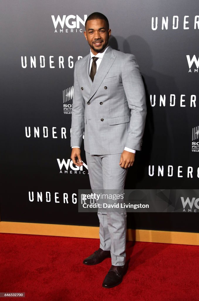 Premiere Of WGN America's "Underground" Season 2 - Arrivals