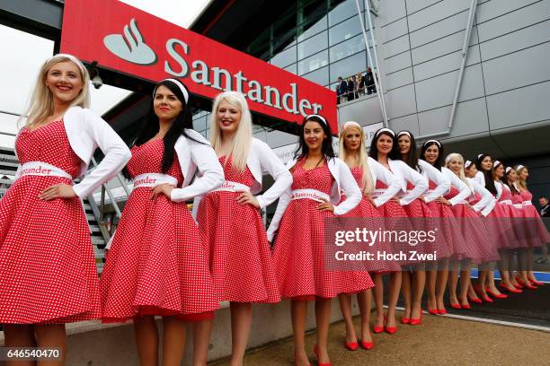 Formula One World Championship 2014, Grand Prix of Great Britain, grid girls