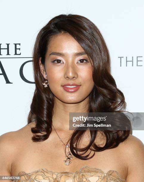 Sumire Matsubara attends the world premiere of "The Shack" hosted by Lionsgate at Museum of Modern Art on February 28, 2017 in New York City.