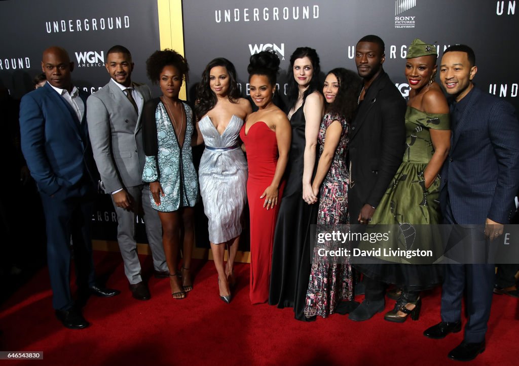 Premiere Of WGN America's "Underground" Season 2 - Arrivals