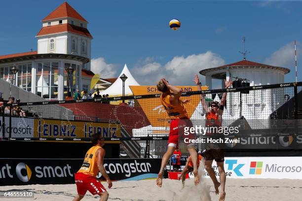 Beachvolleyball, smart super cup Binz, Philipp Arne Bergmann , Markus Bökermann