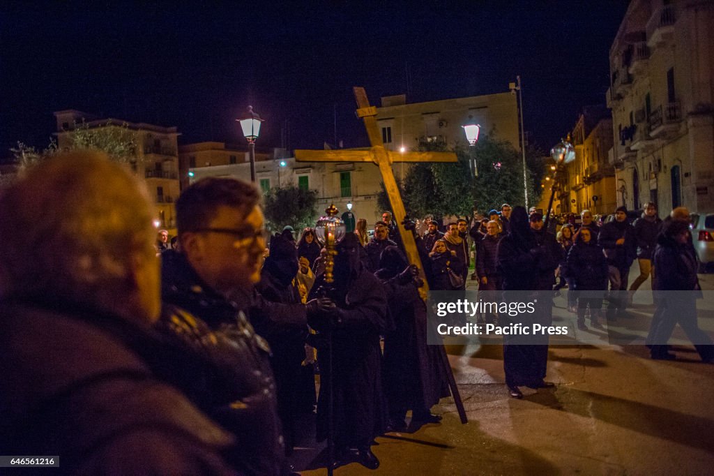 Every year in Molfetta, on the night of shrove tuesday and...