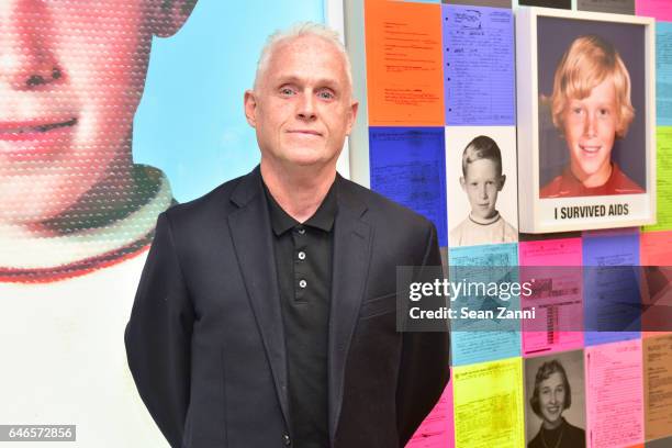 John Hanning attends Spring Break Art Fair 2017 Vernissage at 4 Times Square on February 28, 2017 in New York City.