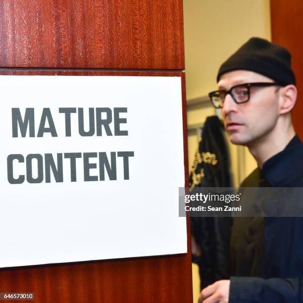 Christopher Stout attends Spring Break Art Fair 2017 Vernissage at 4 Times Square on February 28, 2017 in New York City.