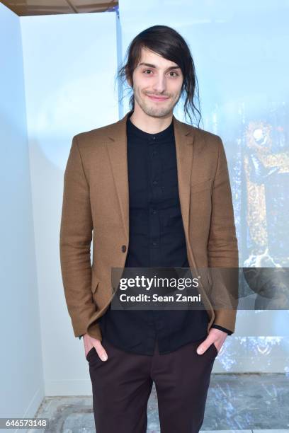 Nic Courdy attends Spring Break Art Fair 2017 Vernissage at 4 Times Square on February 28, 2017 in New York City.