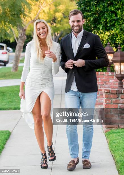 Bri Teresi and Robby Hayes are seen on February 28, 2017 in Los Angeles, California.