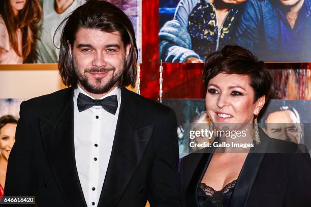 Tomasz Szczepaniak with his wife participate in the Srebrne Jablka 2016 awards gala on February 27, 2017 in Warsaw, Poland. The Srebrne Jablka annual...