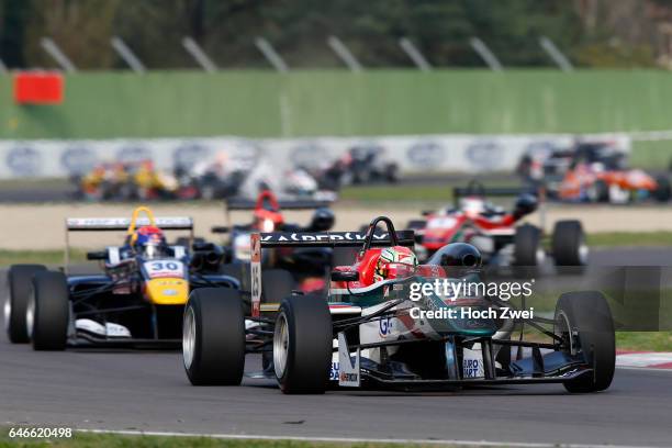 Antonio Fuoco , 30 Max Verstappen , FIA Formula 3 European Championship, round 10, race 3, Imola - 10. - 12. October 2014