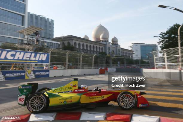 Motorsports / Formel E 2nd race Putrajaya, Daniel Abt, #66, Audi Sport ABT Formula E Team