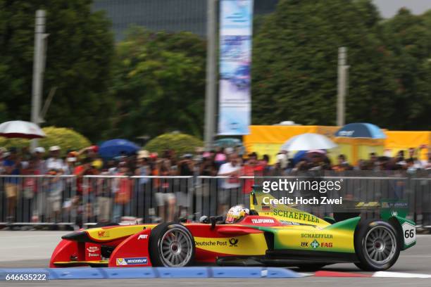 Motorsports / Formel E 2nd race Putrajaya, Daniel Abt, #66, Audi Sport ABT Formula E Team