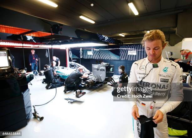 Formula One World Championship 2015, Test in Barcelona, #6 Nico Rosberg ,