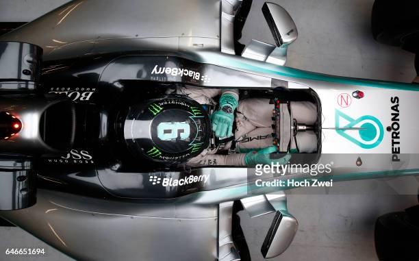 Formula One World Championship 2015, Test in Barcelona, #6 Nico Rosberg ,