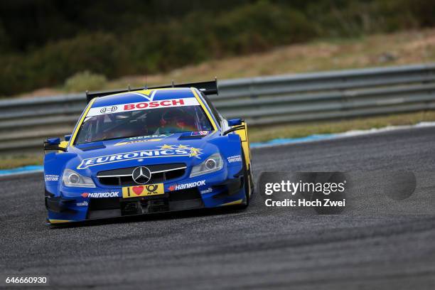 Motorsports / DTM german touring cars championship 2015, test drives Estoril, POR Gary Paffett