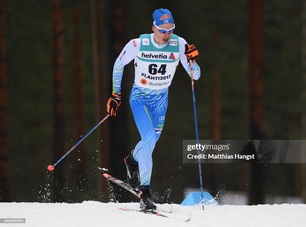 Men's 15KM Cross Country - FIS Nordic World Ski Championships