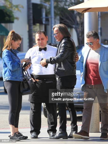 Mohamed Hadid is seen on February 28, 2017 in Los Angeles, California.
