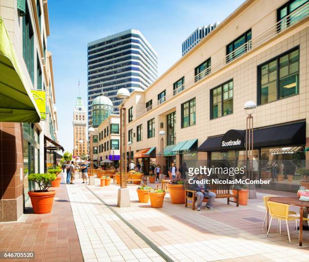 center walk in oakland california - oakland california stock pictures, royalty-free photos & images