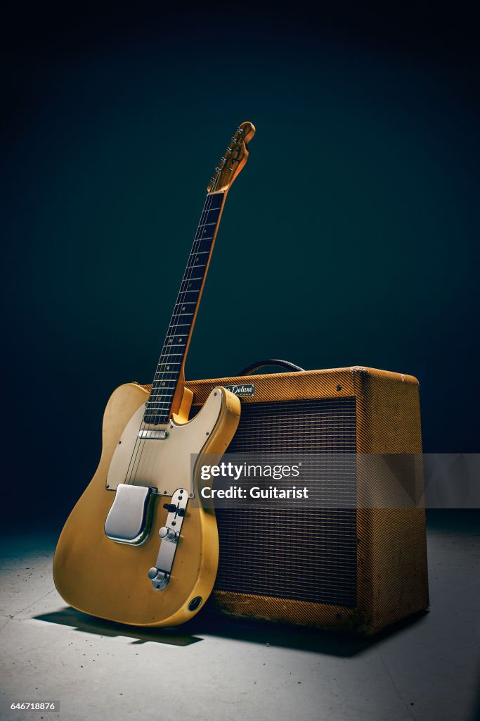 Electric And Acoustic Guitar Product Shoot