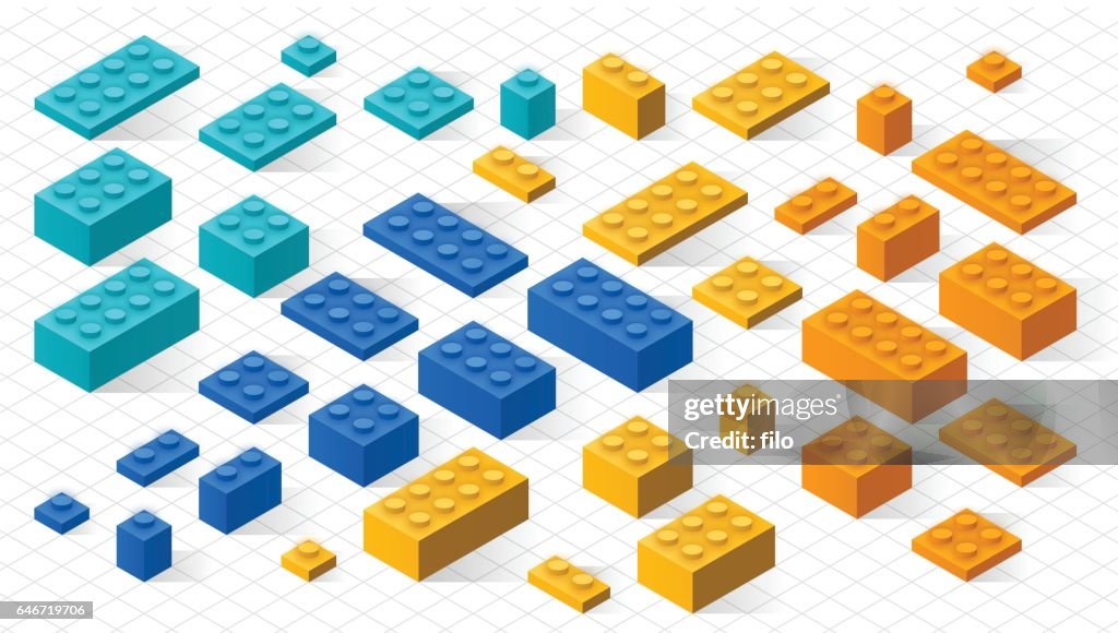 Plastic Toy Blocks