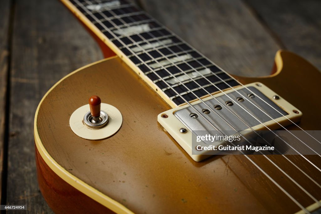 Originals And Reissue Gibson Les Paul Guitar Product Shoot