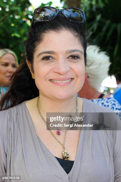 Chef Alex Guarnaschelli attends SiriusXM's Food Talk with Geoffrey Zakarian at Miami Beach EDITION on February 24, 2017 in Miami, Florida.