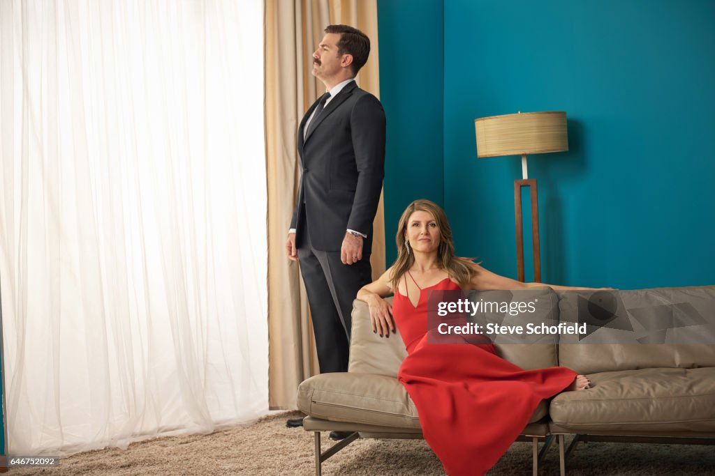 Rob Delaney & Sharon Horgan, Emmy magazine USA, Issue 9, 2016