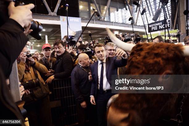 Former French Economy Minister, Founder and Leader of the political movement 'En Marche !' and candidate for the 2017 French Presidential Election...