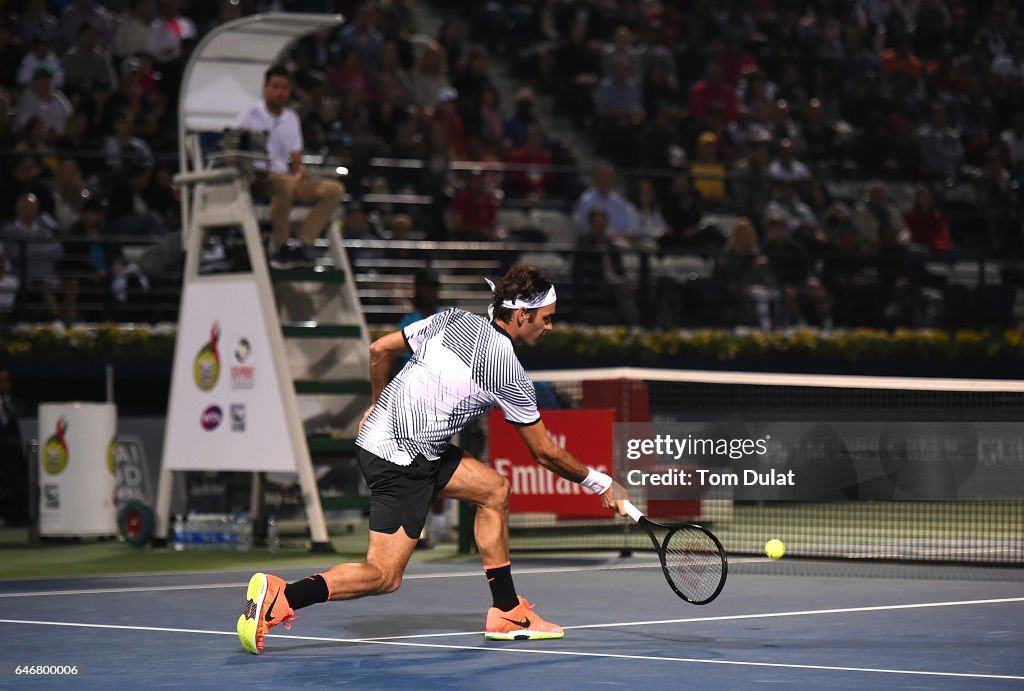 ATP Dubai Duty Free Tennis Championship - Day Four