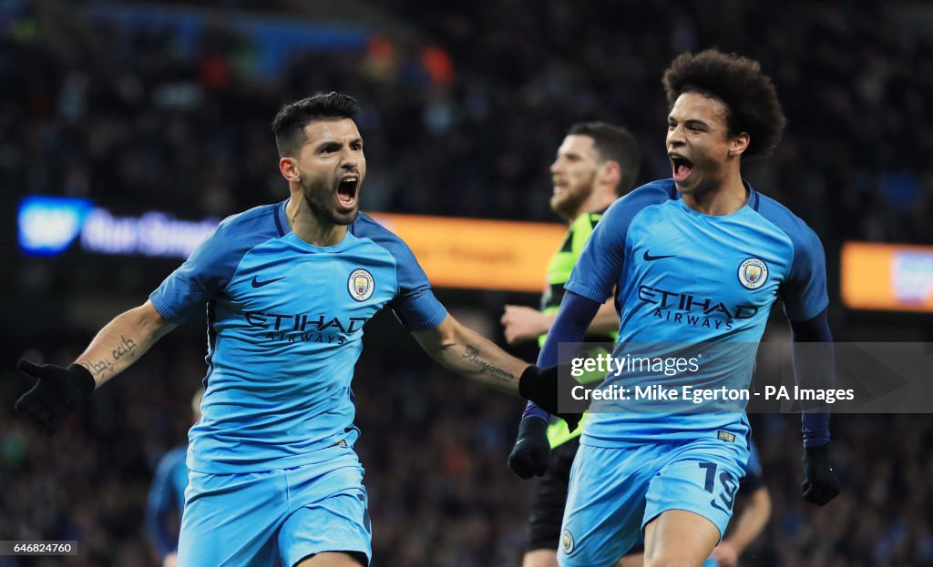 Manchester City v Huddersfield Town - Emirates FA Cup - Quarter Final - Replay - Etihad Stadium