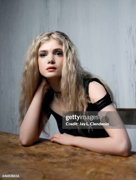 Actress Elena Kampouris, from the film, "Before I Fall," is photographed at the 2017 Sundance Film Festival for Los Angeles Times on January 20, 2017...