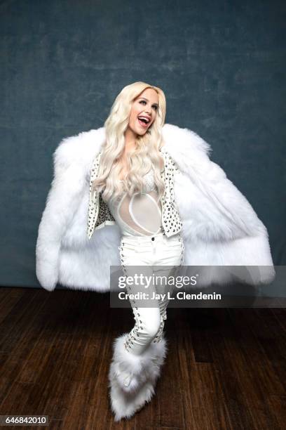 Actress Gigi Gorgeous, from the film This Is Everything: Gigi Gorgeous, is photographed at the 2017 Sundance Film Festival for Los Angeles Times on...