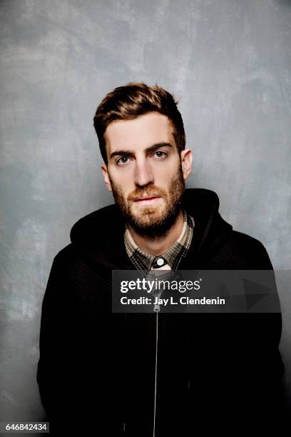 Director Dave McCary, from the film Brigsby Bear, is photographed at the 2017 Sundance Film Festival for Los Angeles Times on January 24, 2017 in...